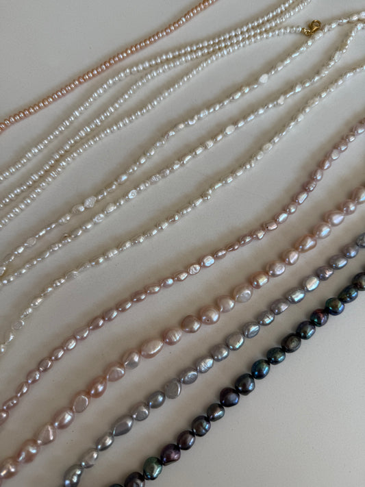 Collana perla di fiume