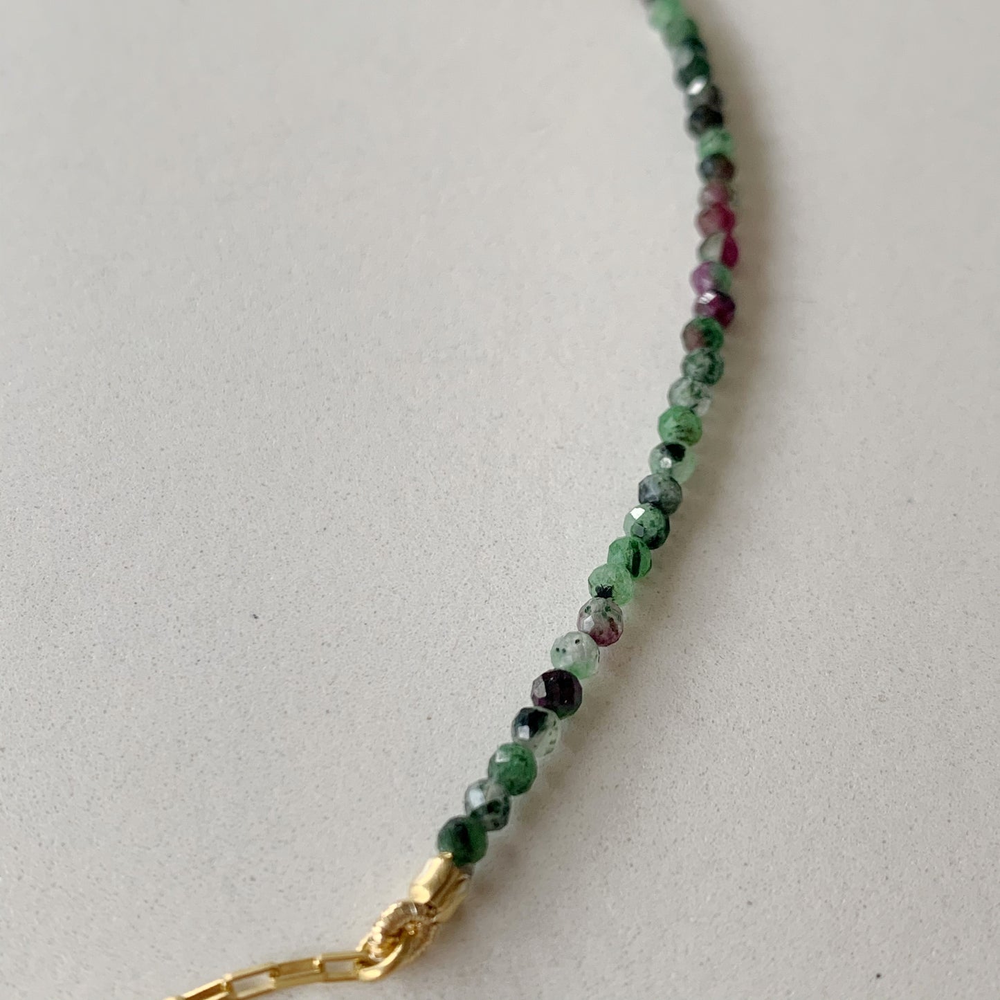 Collanina choker zoisite