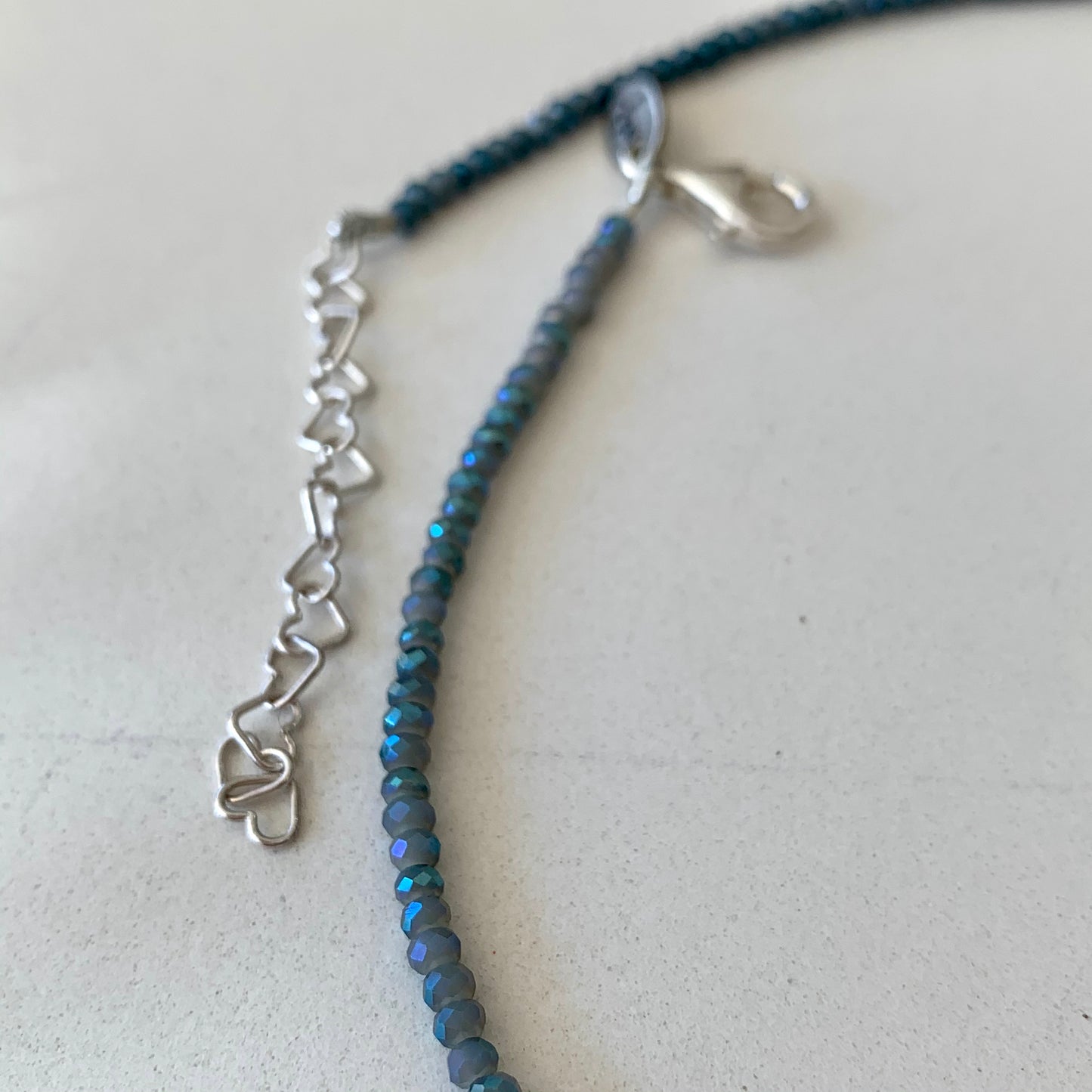 Collanina - PERLE FIUME BLU