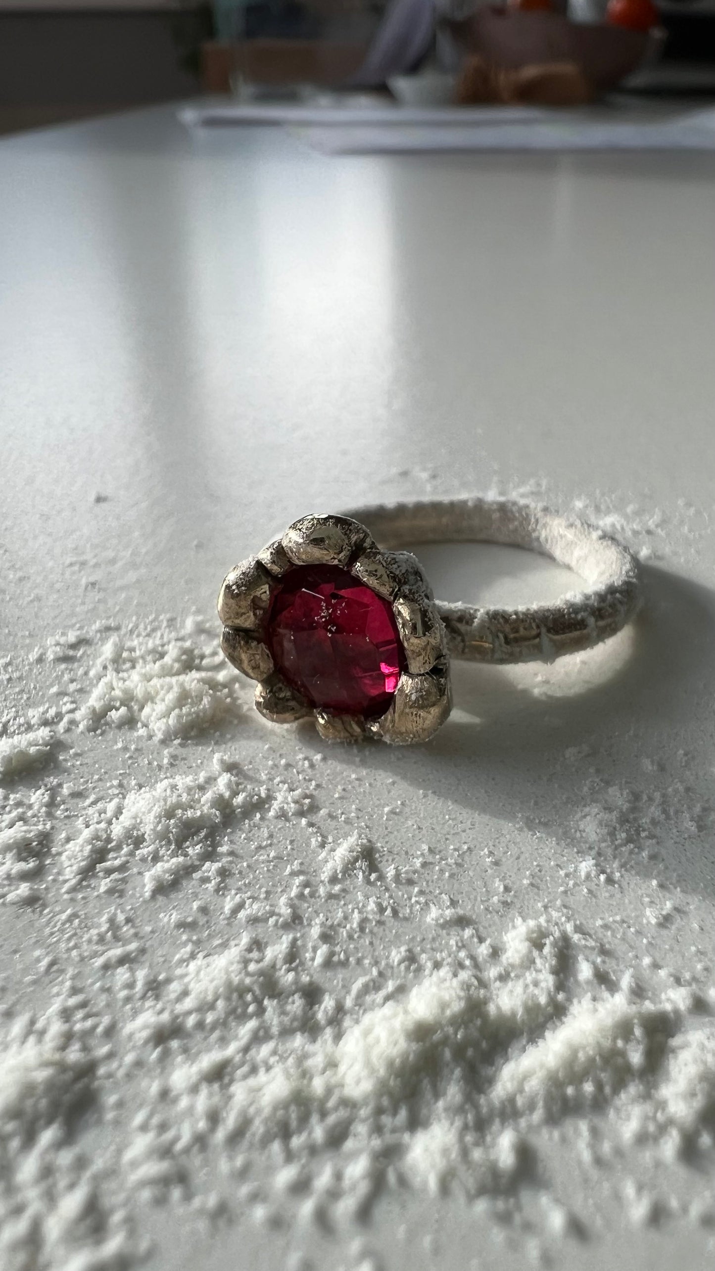 Anello RUBELLITE