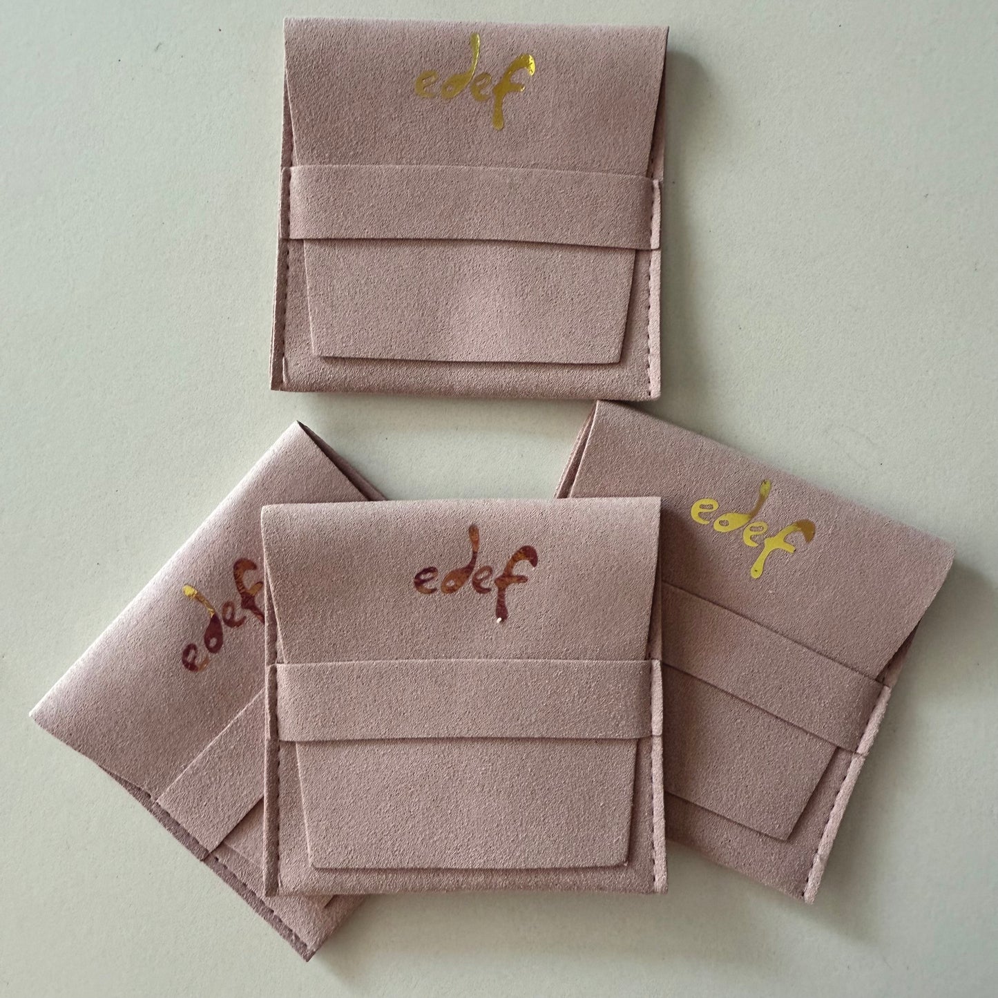 BUSTINA: porta gioielli in nappina rosa