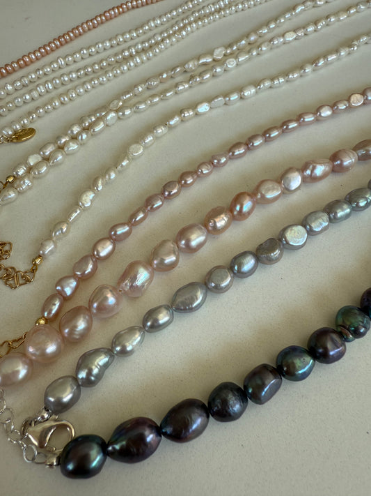 Collana perla di fiume