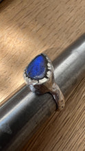 Carica l&#39;immagine nel visualizzatore di Gallery, Anello BLU labradorite