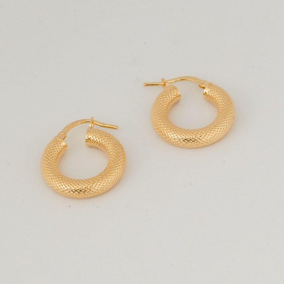 Orecchini XS GRID GOLD