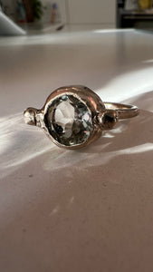 Anello PRASIOLITE