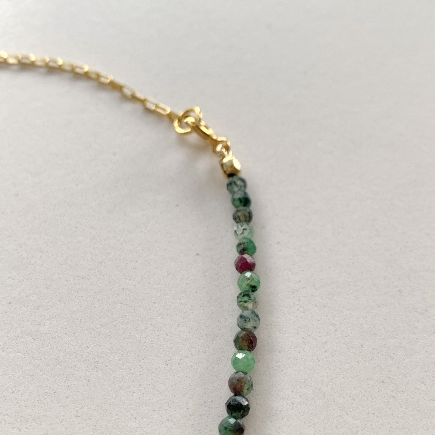 Collanina choker zoisite