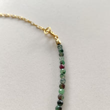 Carica l&#39;immagine nel visualizzatore di Gallery, Collanina choker zoisite