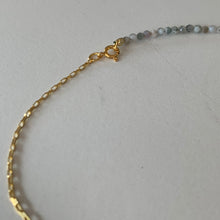 Carica l&#39;immagine nel visualizzatore di Gallery, Collanina choker agata muschiata