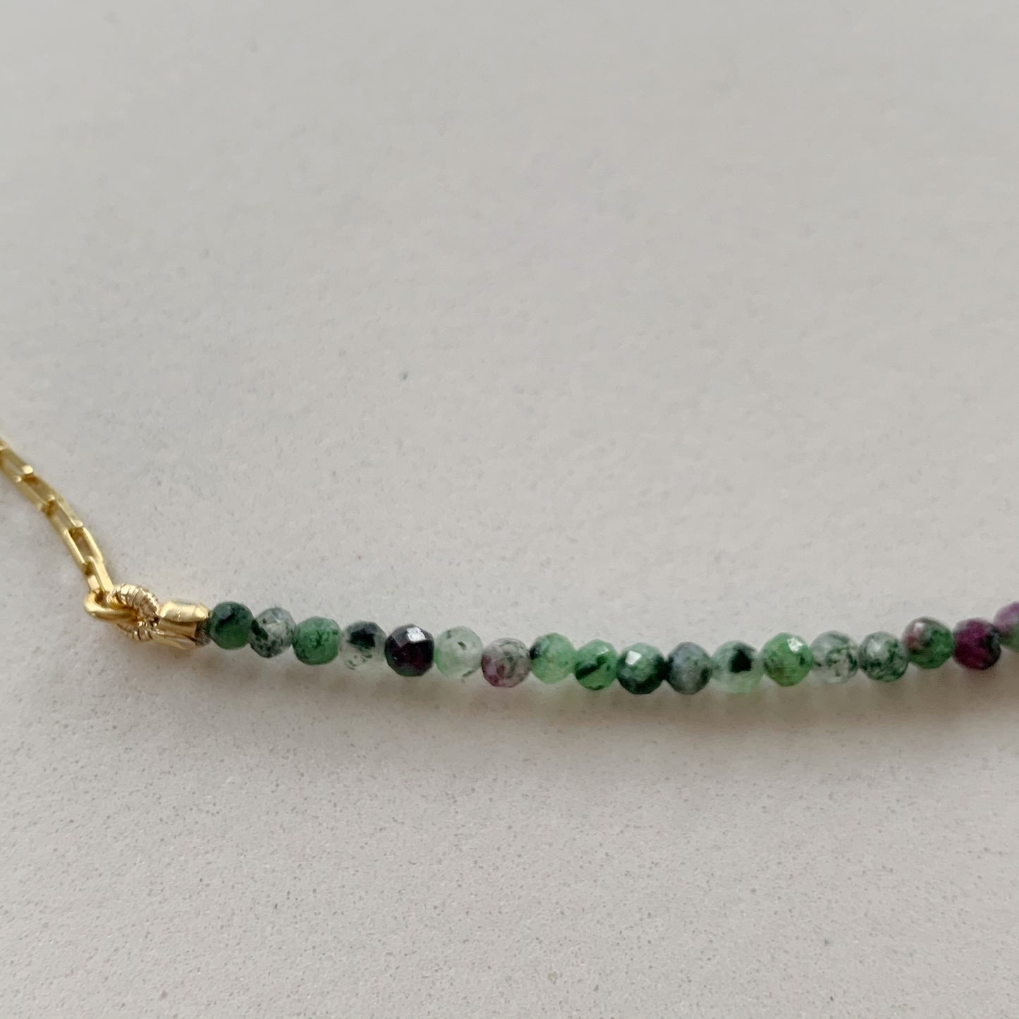 Collanina choker zoisite