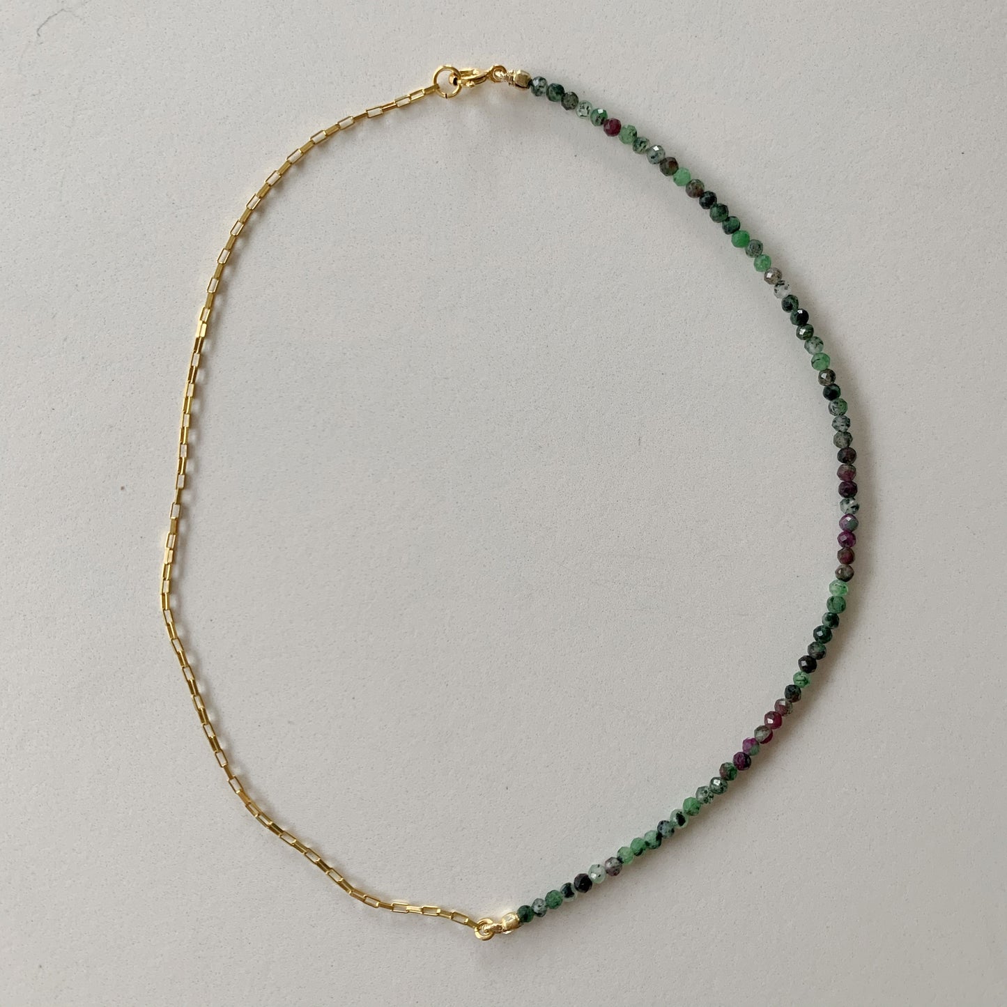 Collanina choker zoisite