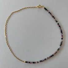 Carica l&#39;immagine nel visualizzatore di Gallery, Collanina choker tormalina