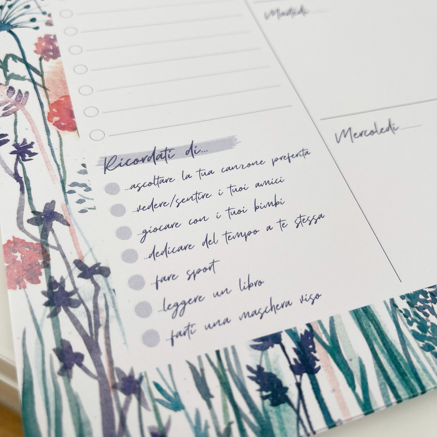 Planner agenda